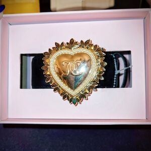 Juicy Couture Heart Buckle Belt